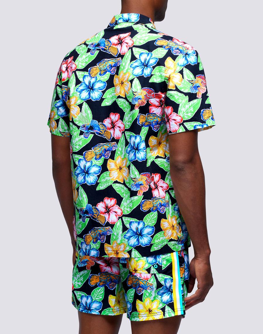 Sundek Camicia Con Stampa Floreale All Over M669tesj500-a1800