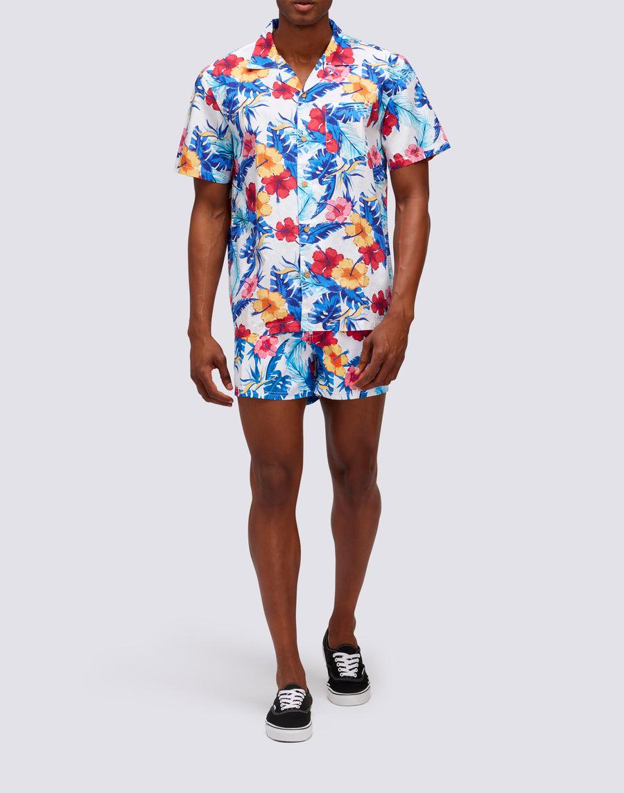 Sundek Camicia Con Stampa Floreale All Over M817shmu100-004li