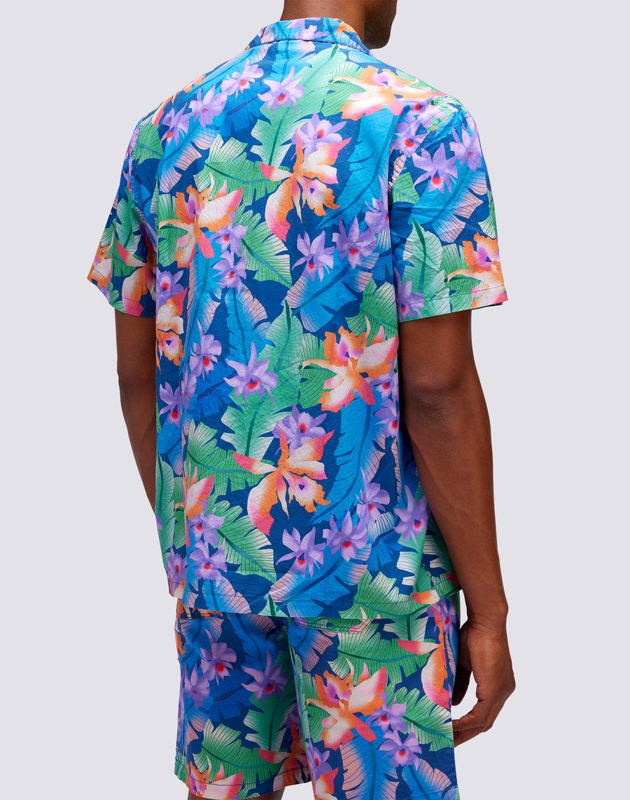 Sundek CAMICIA CON STAMPA FLOREALE ALL OVER M817shmu100-007o8