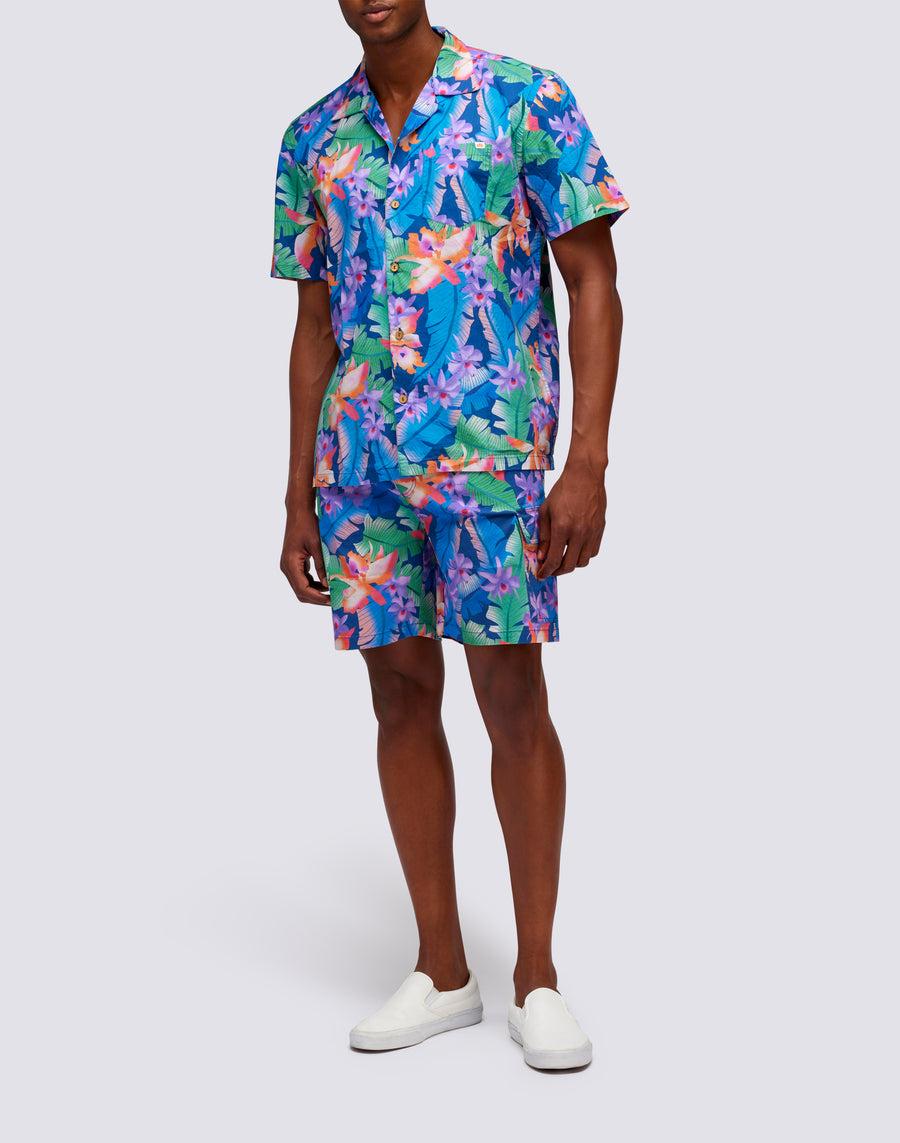 Sundek CAMICIA CON STAMPA FLOREALE ALL OVER M817shmu100-007o8