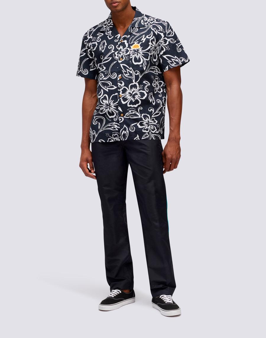 Sundek CAMICIA CON STAMPA HIBISCUS VINTAGE M817shmu1ia-661ia