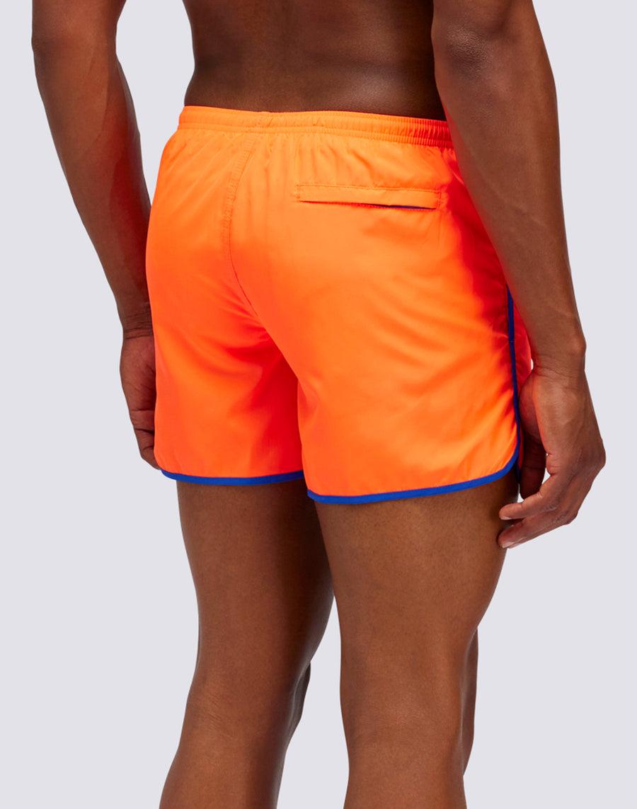 Sundek COSTUME DA BAGNO CORTO CON VITA ELASTICATA E SPACCHI LATERALI ROTONDI M680bdp0300-04704