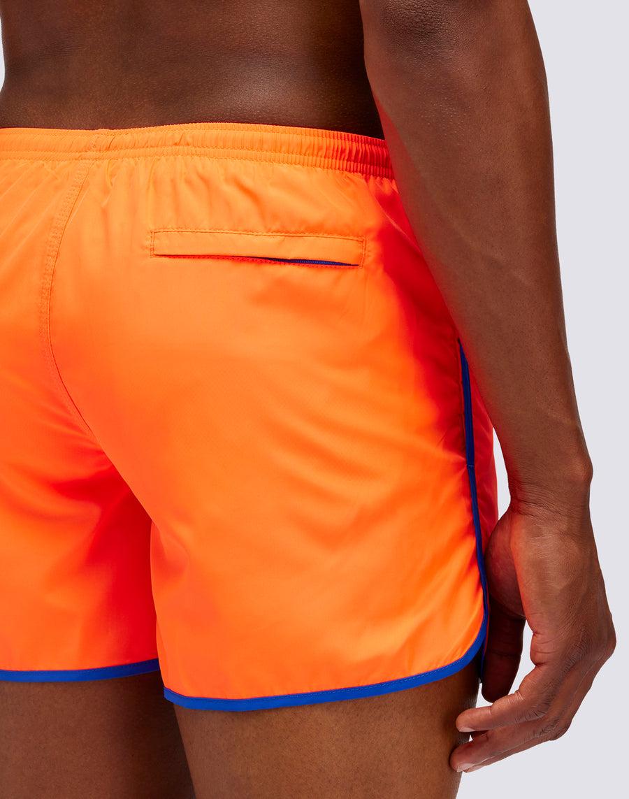 Sundek COSTUME DA BAGNO CORTO CON VITA ELASTICATA E SPACCHI LATERALI ROTONDI M680bdp0300-04704