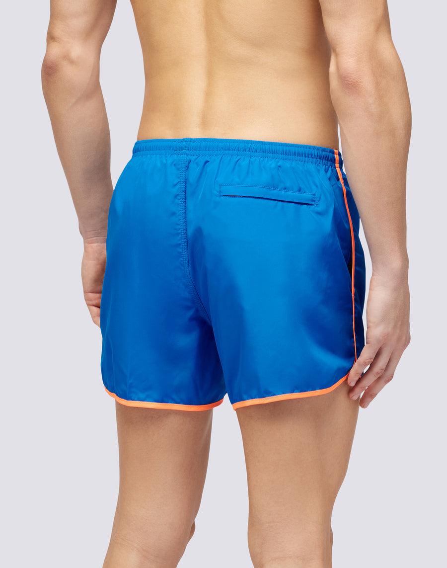 Sundek COSTUME DA BAGNO CORTO CON VITA ELASTICATA E SPACCHI LATERALI ROTONDI M680bdp0300-08904