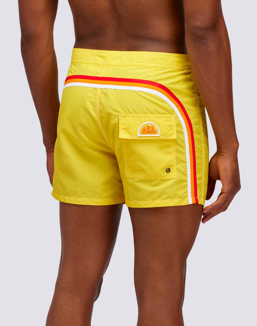 Sundek COSTUME DA BAGNO CORTO VITA ELASTICATA ICONIC TAFFETA MODELLO VINTAGE m501bdta100-a2901