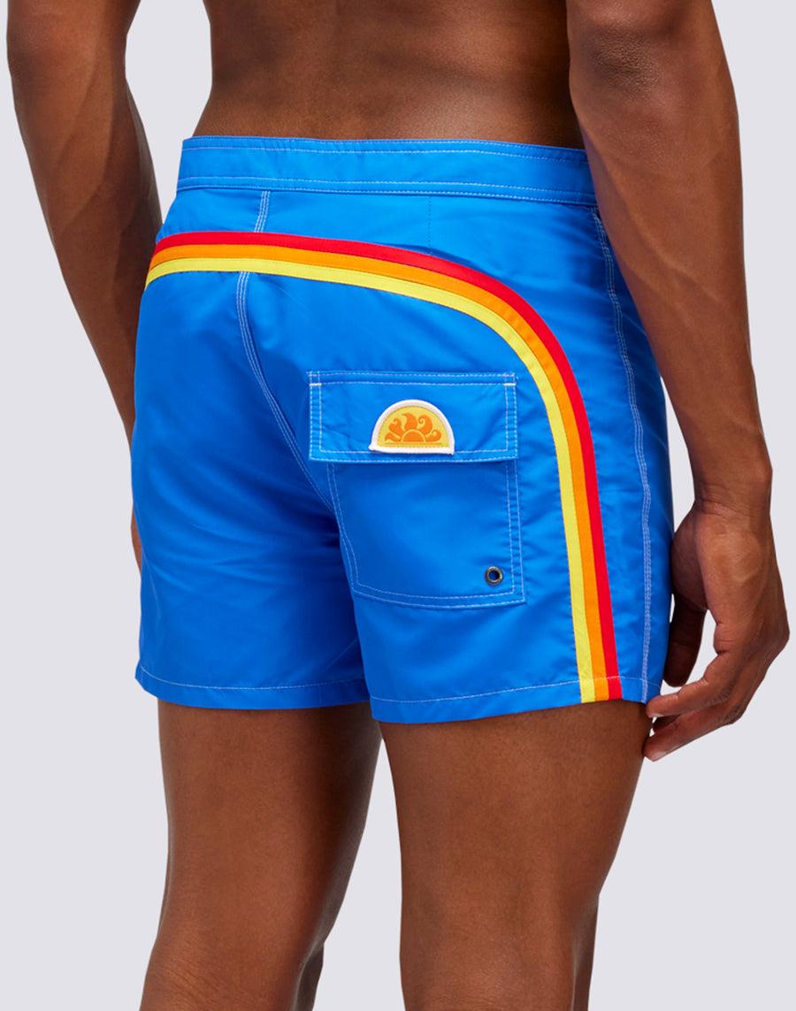 Sundek COSTUME DA BAGNO CORTO VITA ELASTICATA ICONIC TAFFETA MODELLO VINTAGE m501bdta100-61601