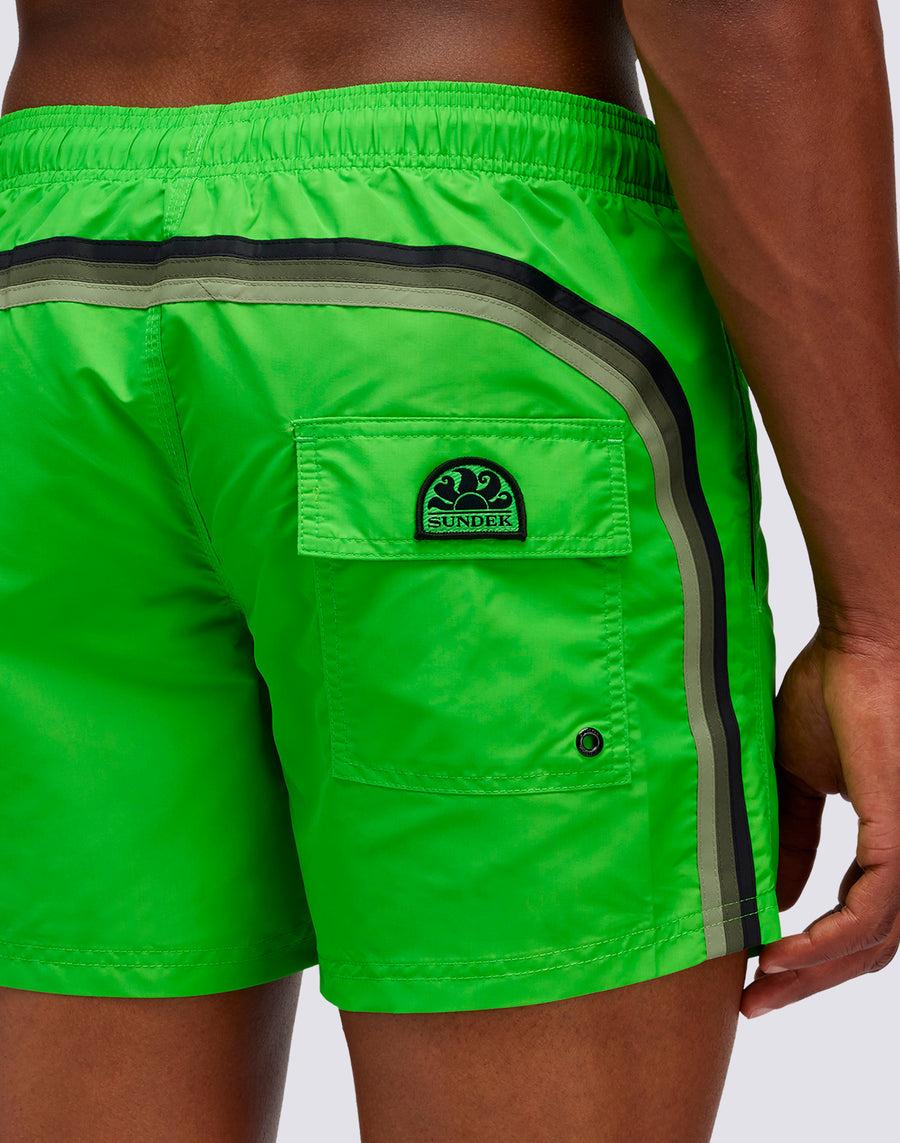 Sundek COSTUME DA BAGNO CORTO VITA ELASTICATA ICONIC TAFFETA DARK RAINBOW M504bdta1x1-a1802