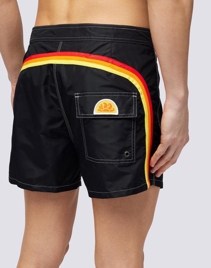 Sundek COSTUME DA BAGNO CORTO VITA ELASTICATA ICONIC TAFFETA MODELLO VINTAGE M501bdta100-66101