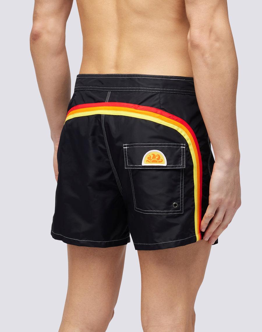 Sundek COSTUME DA BAGNO CORTO VITA ELASTICATA ICONIC TAFFETA MODELLO VINTAGE m501bdta100-66101