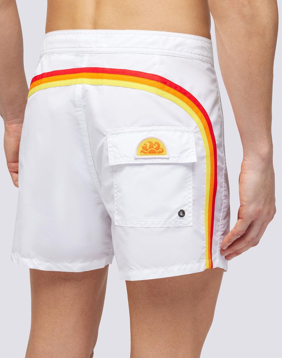 Sundek COSTUME DA BAGNO CORTO VITA ELASTICATA ICONIC TAFFETA MODELLO VINTAGE M501bdta100-61401