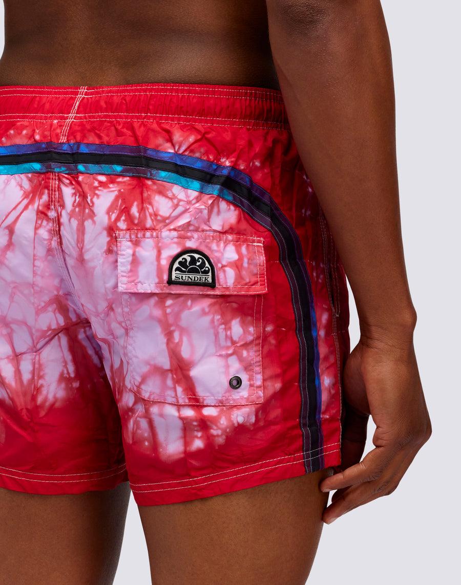 Sundek COSTUME DA BAGNO CORTO VITA ELASTICATA ICONIC TAFFETA - GOLDENWAVE SPECIAL EDITION Gm504bdta1x8-692