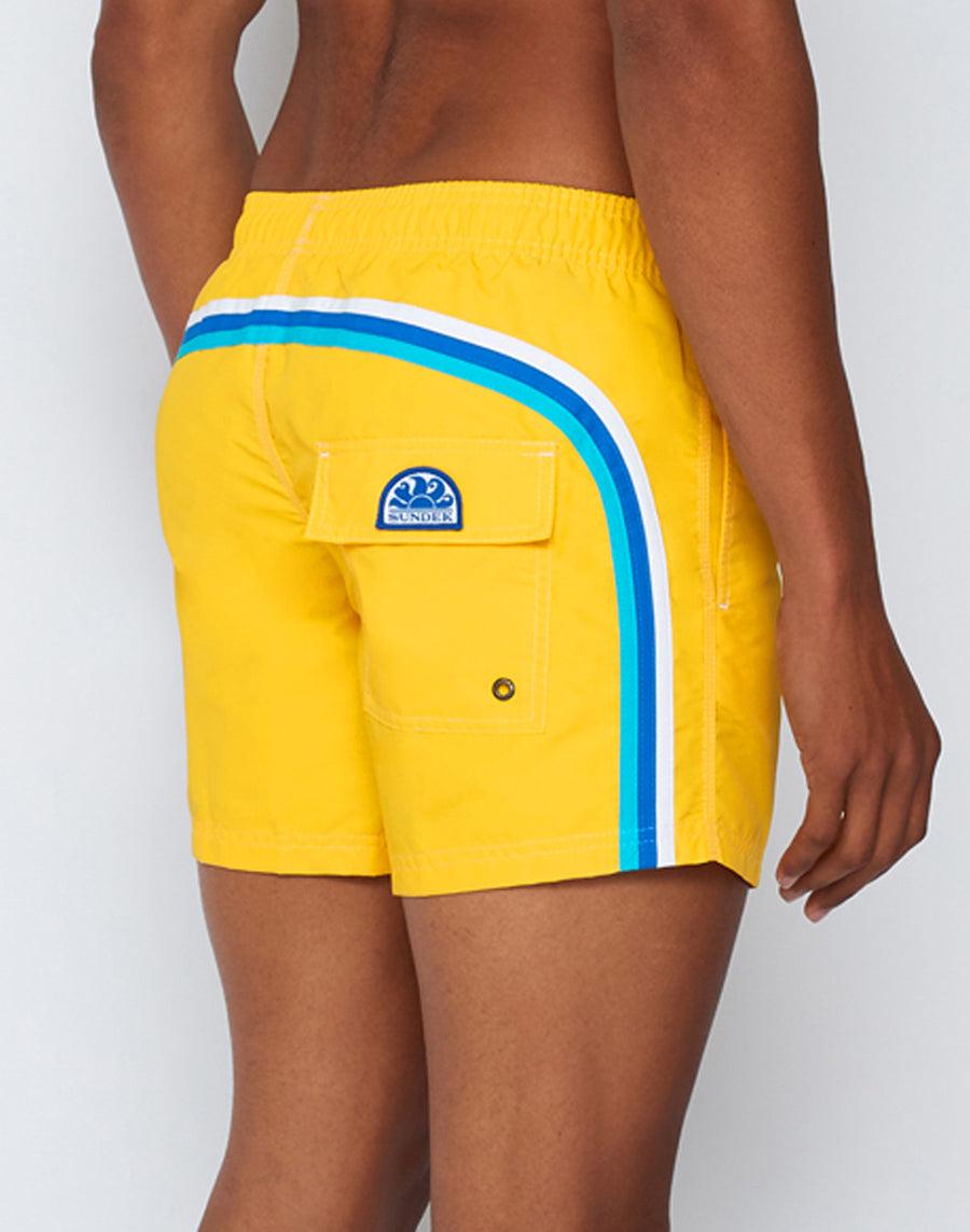 Sundek COSTUME DA BAGNO CORTO VITA ELASTICATA ICONIC TAFFETA