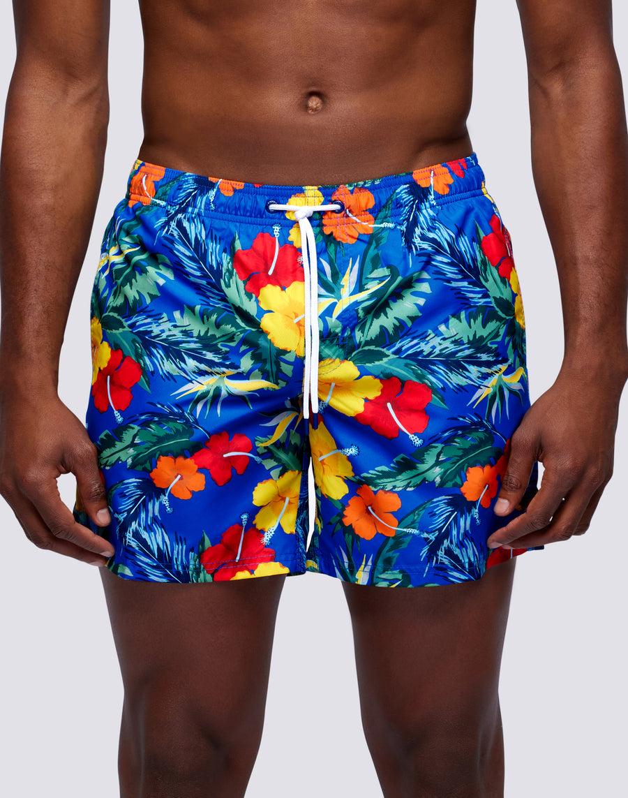 Sundek Costume Da Bagno Corto Vita Elasticata Repreve® Con Stampa Masterpiece M504bdrt34m-0064m