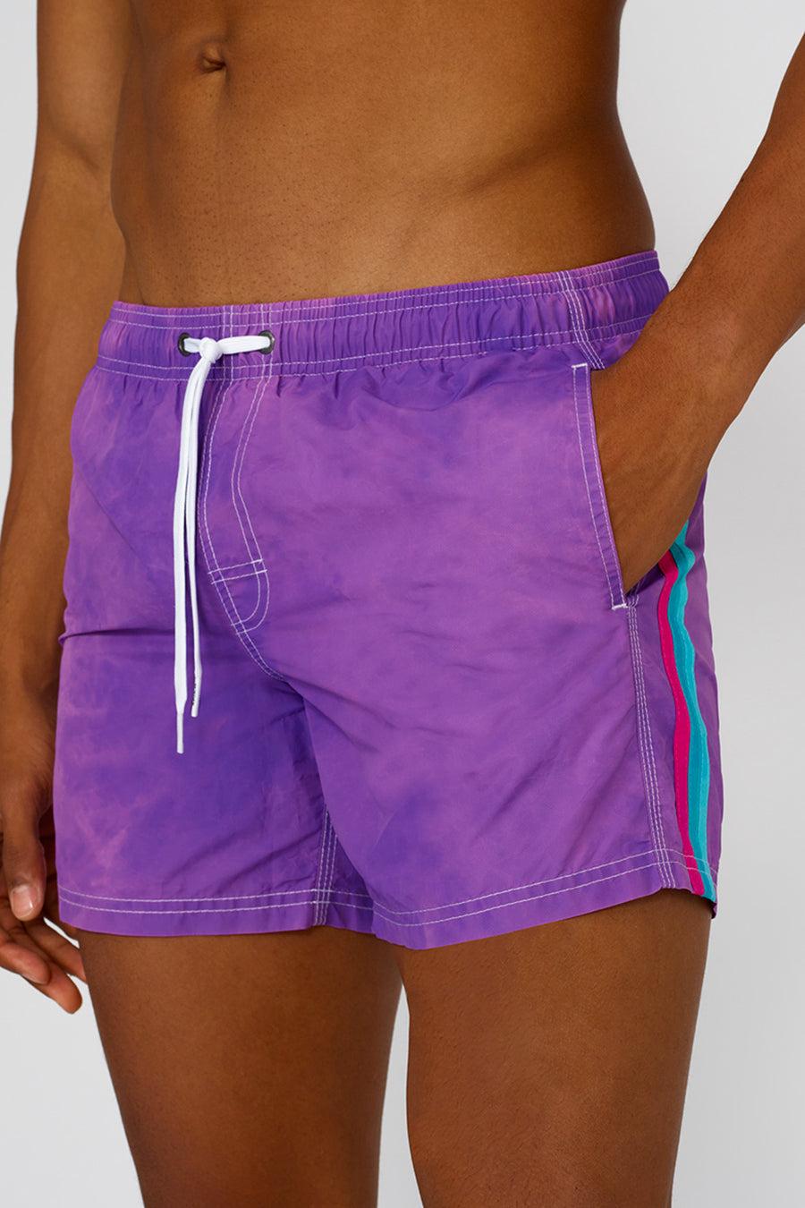 Sundek Costume Da Bagno Corto Vita Elasticata Stone Wash GM504BDTA1Z4-949Z4