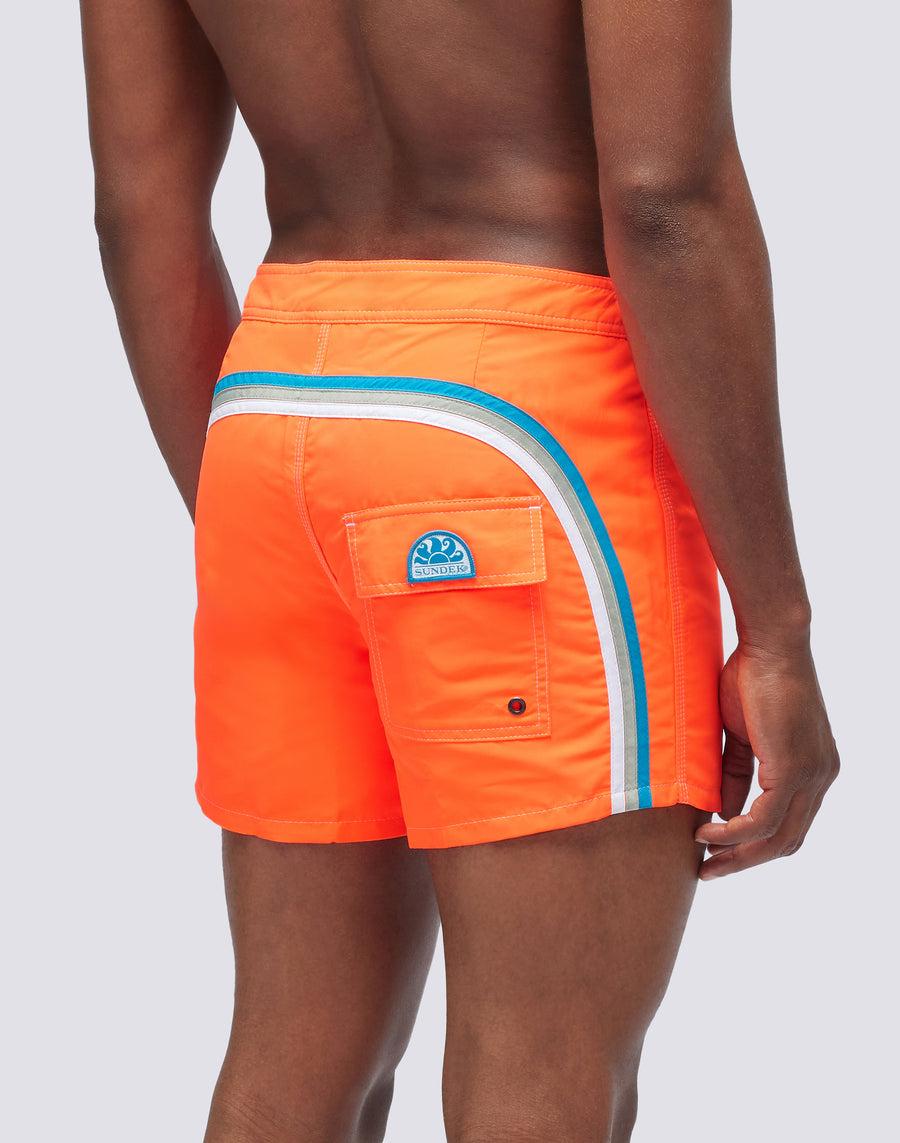 Sundek COSTUME DA BAGNO CORTO VITA FISSA ICONIC TAFFETA m502bdta100-554