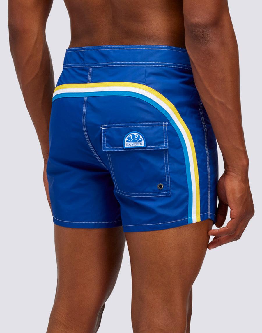 Sundek COSTUME DA BAGNO CORTO VITA FISSA ICONIC TAFFETA m502bdta100-a1701