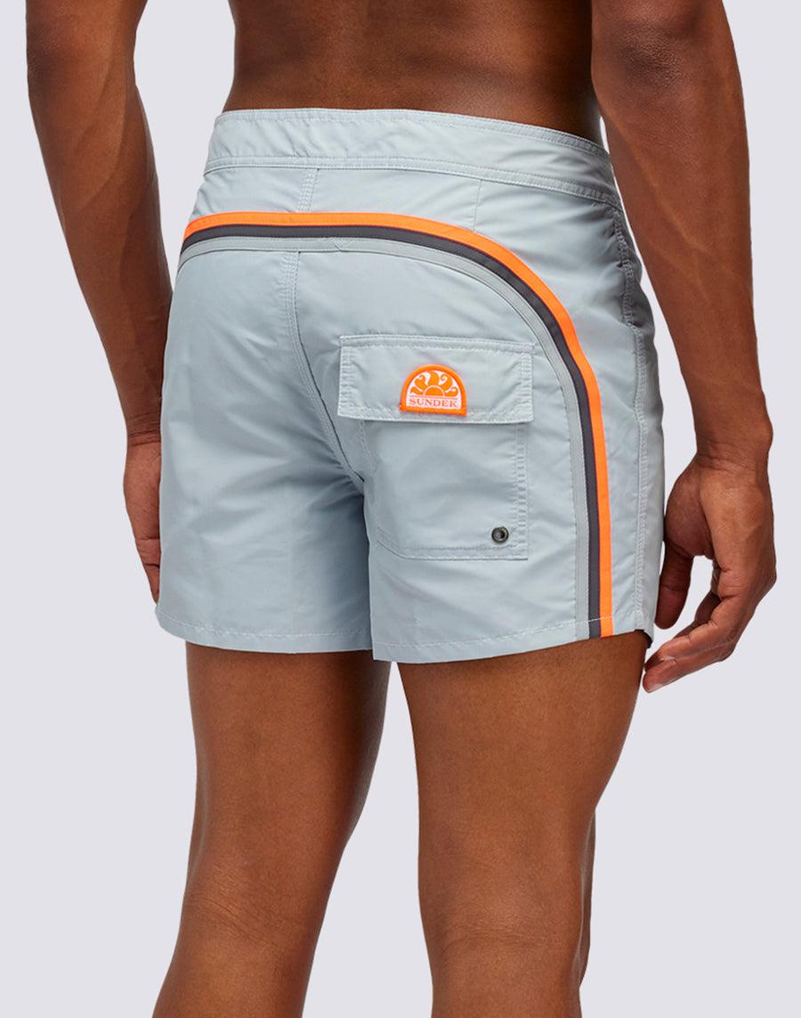 Sundek COSTUME DA BAGNO CORTO VITA FISSA ICONIC TAFFETA m502bdta100-a1501