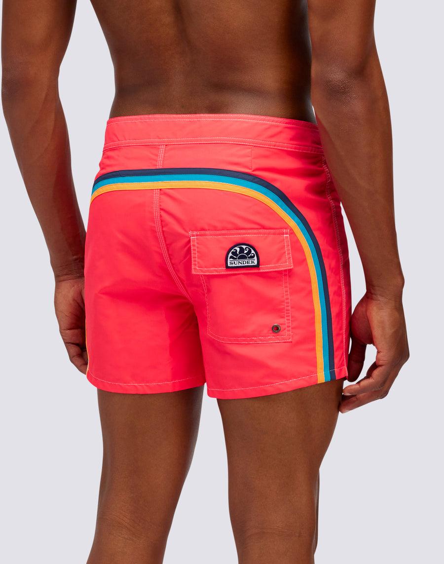 Sundek COSTUME DA BAGNO CORTO VITA FISSA ICONIC TAFFETA m502bdta100-07902