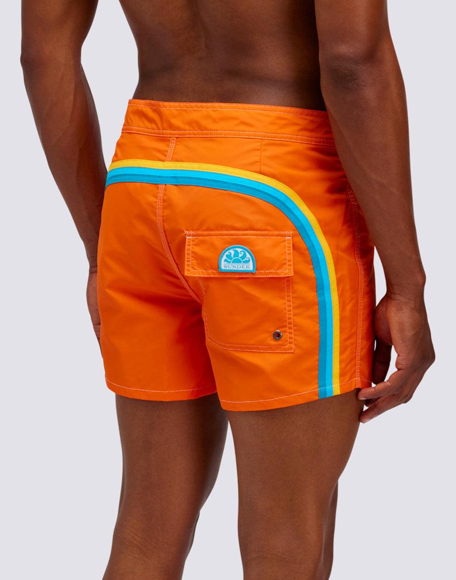 Sundek COSTUME DA BAGNO CORTO VITA FISSA ICONIC TAFFETA m502bdta100-55002