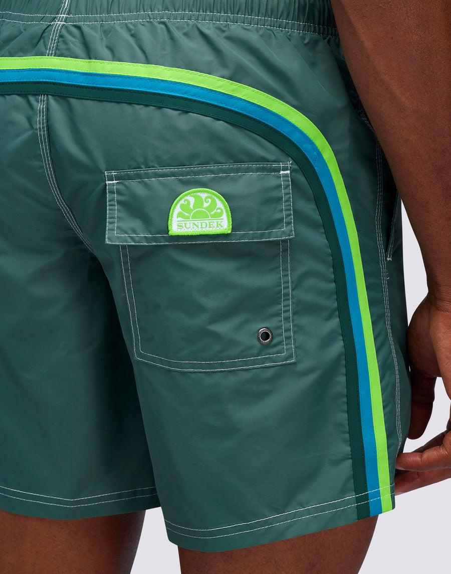 Sundek COSTUME DA BAGNO LUNGHEZZA MEDIA VITA ELASTICATA ICONIC TAFFETA M505bdta100-a1601