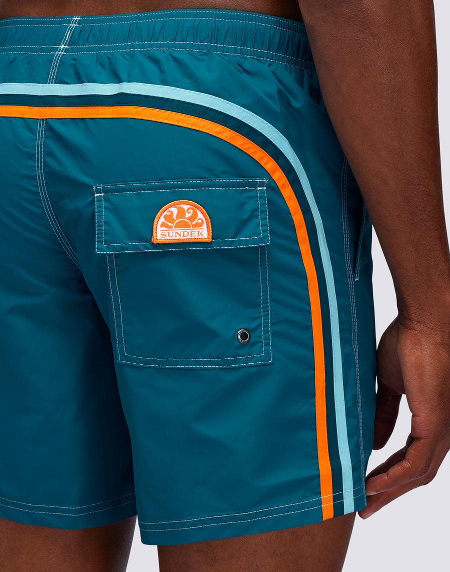 Sundek COSTUME DA BAGNO LUNGHEZZA MEDIA VITA ELASTICATA ICONIC TAFFETA M505bdta100-01203