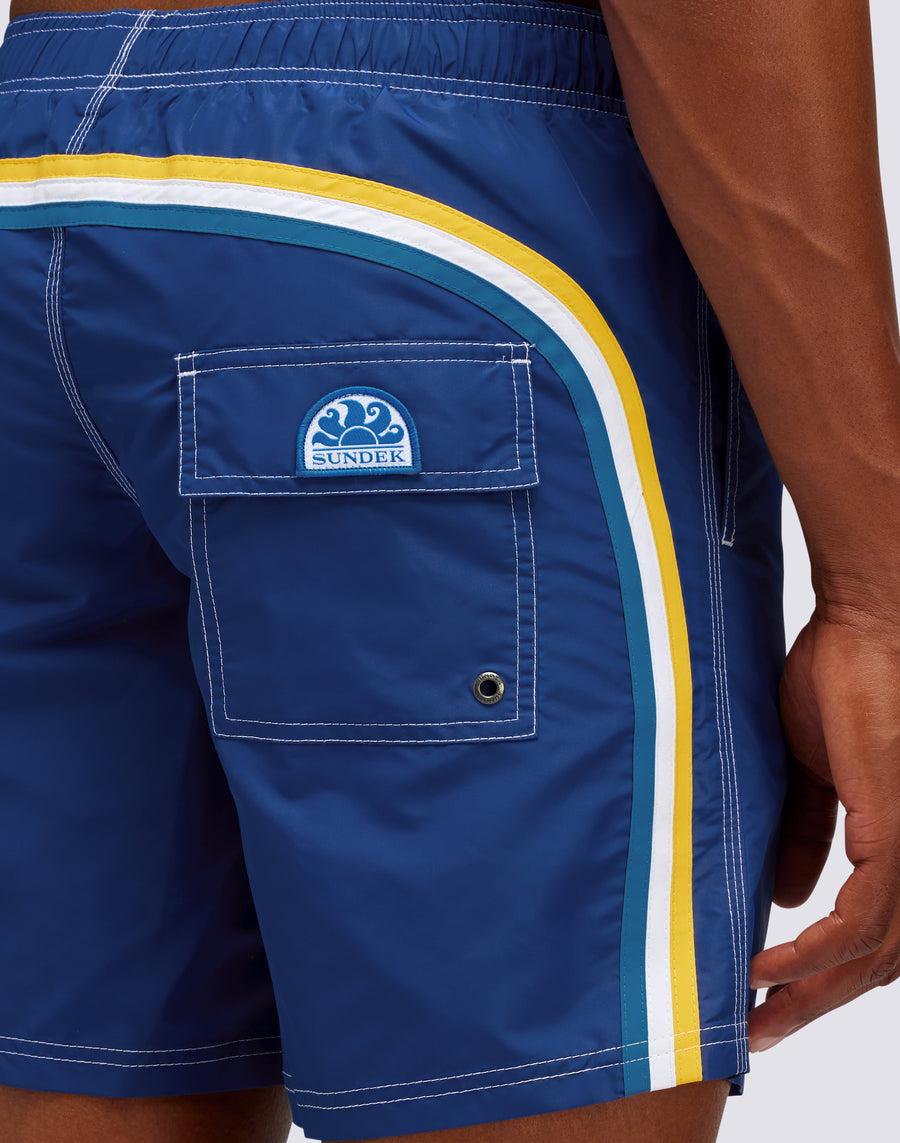 Sundek COSTUME DA BAGNO LUNGHEZZA MEDIA VITA ELASTICATA ICONIC TAFFETA M505bdta100-a1701