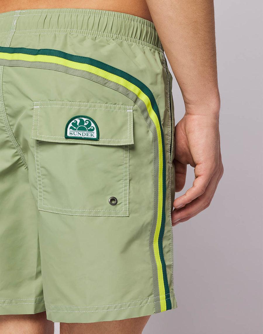 Sundek COSTUME DA BAGNO LUNGHEZZA MEDIA VITA ELASTICATA ICONIC TAFFETA