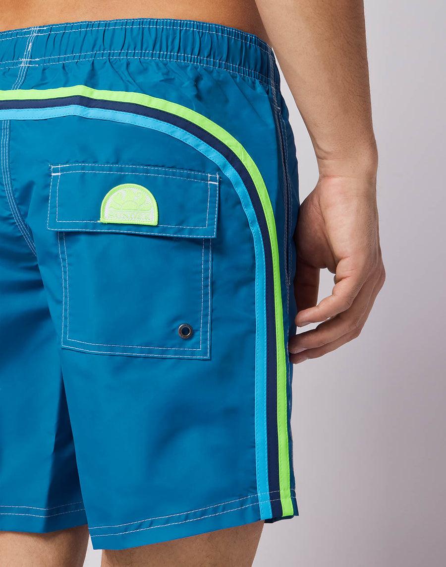 Sundek COSTUME DA BAGNO LUNGHEZZA MEDIA VITA ELASTICATA ICONIC TAFFETA