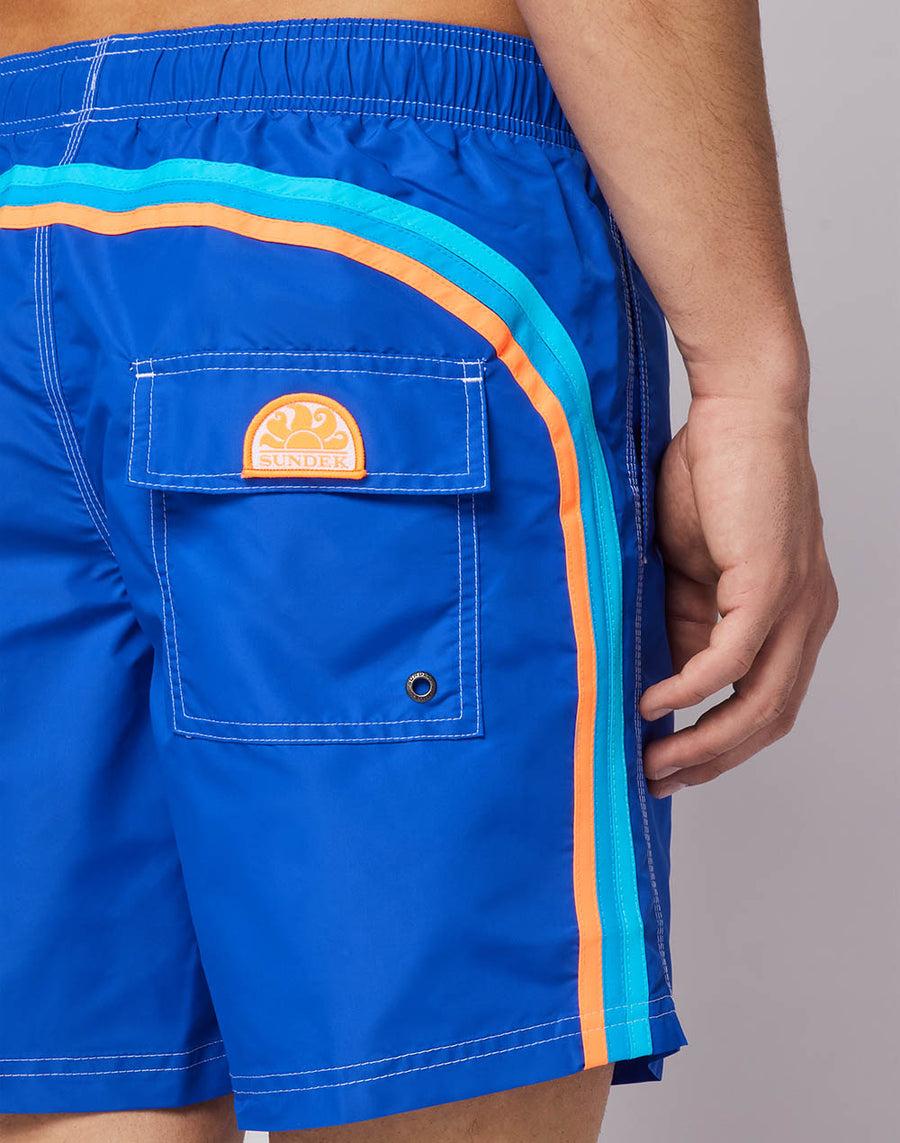 Sundek COSTUME DA BAGNO LUNGHEZZA MEDIA VITA ELASTICATA ICONIC TAFFETA