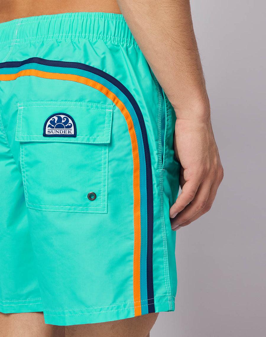 Sundek COSTUME DA BAGNO LUNGHEZZA MEDIA VITA ELASTICATA ICONIC TAFFETA