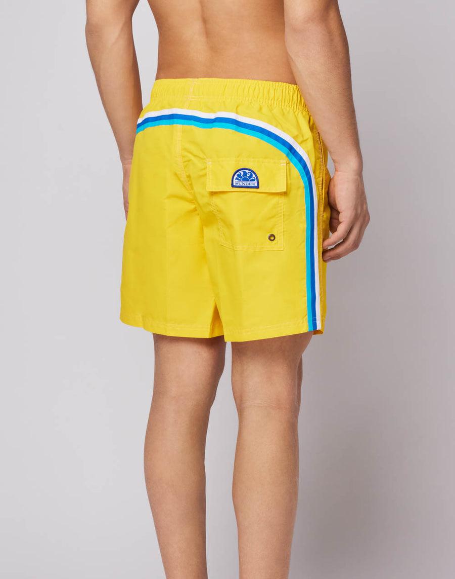 Sundek costume da bagno lunghezza media vita elasticata M505BDTA100-77202