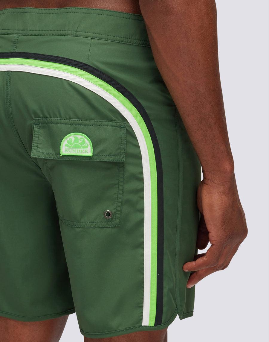 Sundek COSTUME DA BAGNO LUNGO VITA FISSA POLIESTERE RICICLATO REPREVEÂ® M728bdrt300-78403