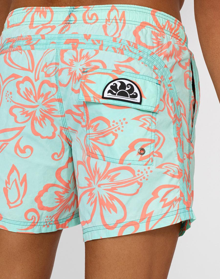 Sundek Costume Da Bagno Stampa Hibiscus GM504BDN64IA-013IA