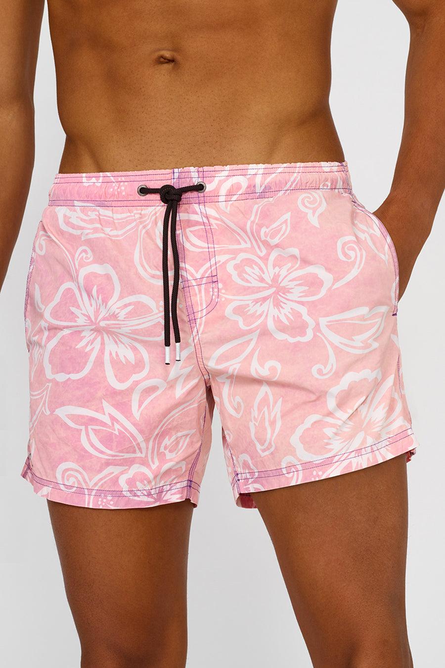 Sundek Costume Da Bagno Stampa Hibiscus GM504BDN64IA-249IA