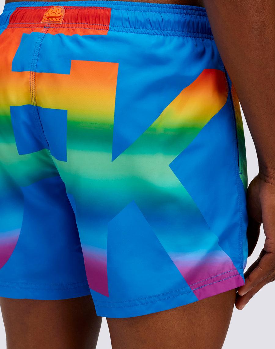 Sundek COSTUME DA BAGNO STAMPA MACRO LOGO M723bdrt41m-a221m