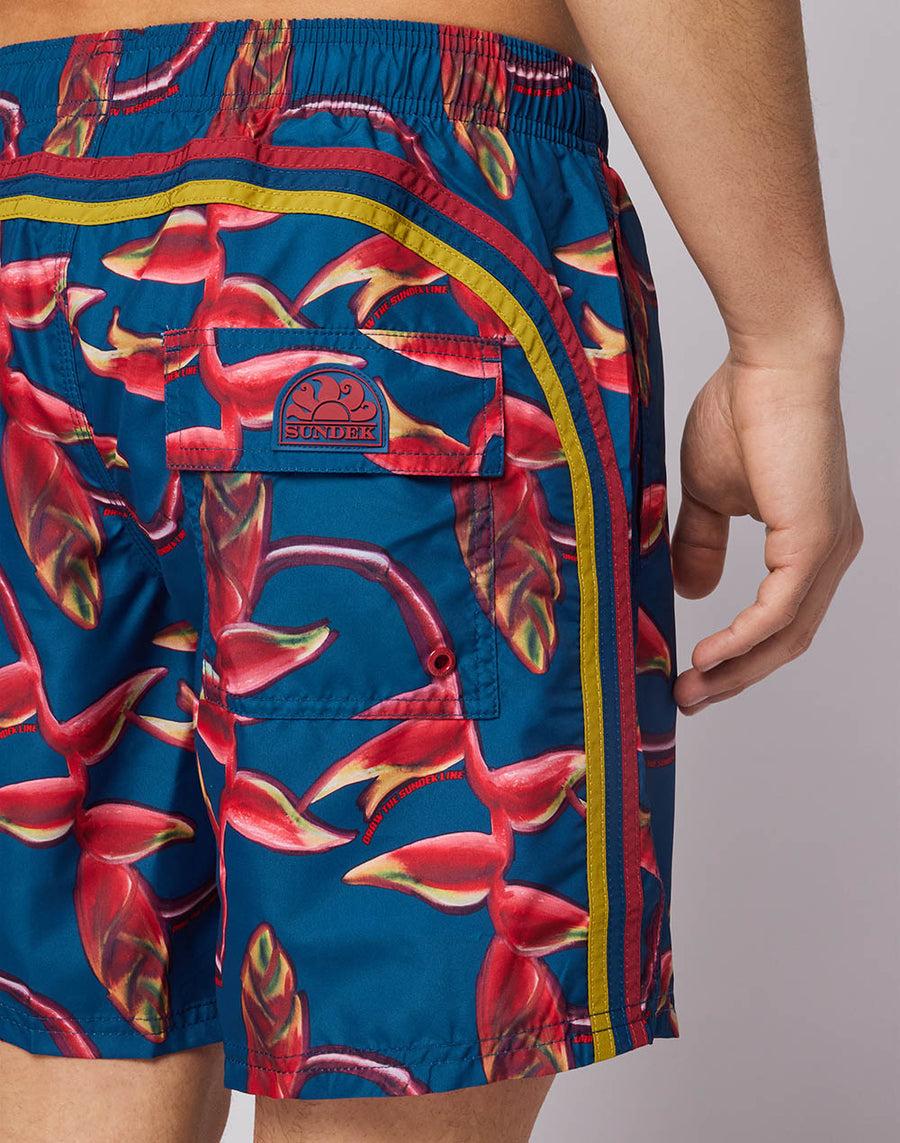 Sundek Costume Da Bagno Stampa Shooting Blooms M505BDRT3HL-952HL