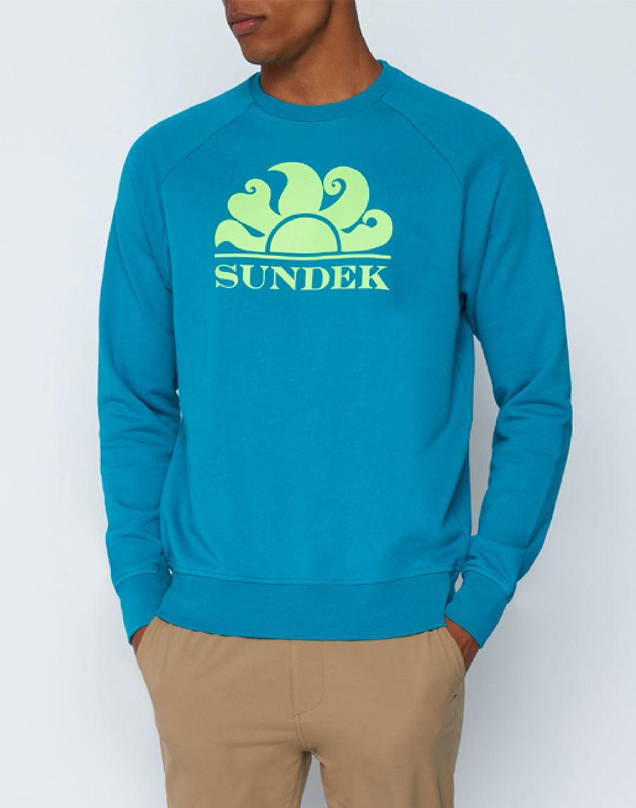 Sundek felpa a girocollo con logo M138JHF7700-69401