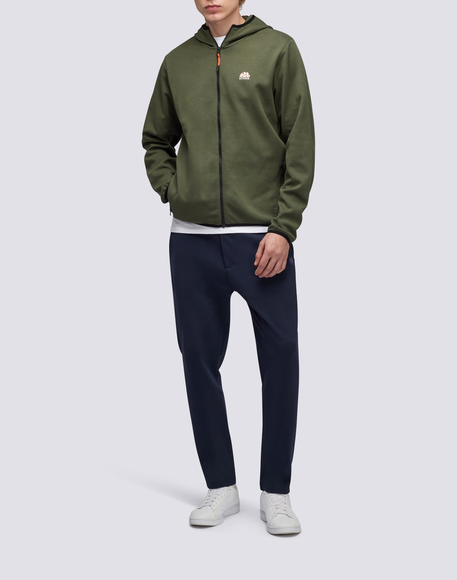 Sundek Felpa Full Zip Con Cappuccio M411JHIL400-30201