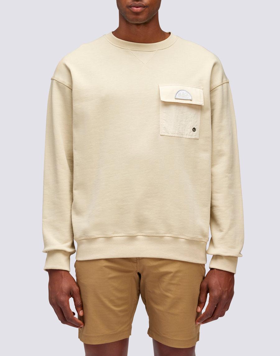 Sundek FELPA GIROCOLLO CON TASCA FRONTALE m774jhf9100-32601