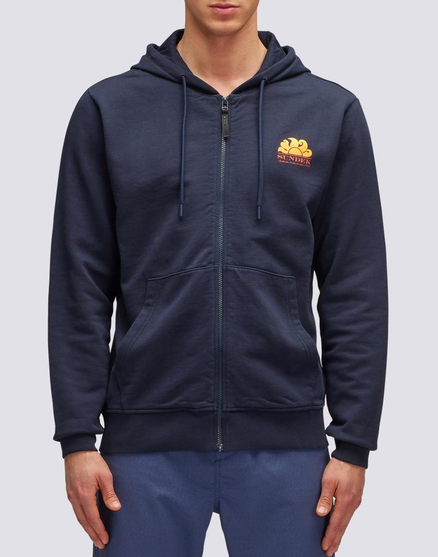 Sundek Felpa In Cotone Con Cappuccio M145JHF7700-00700