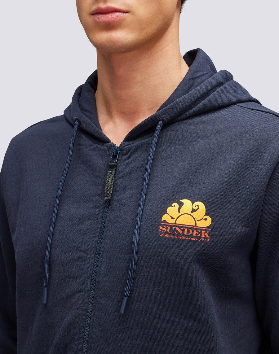 Sundek Felpa In Cotone Con Cappuccio M145JHF7700-00700