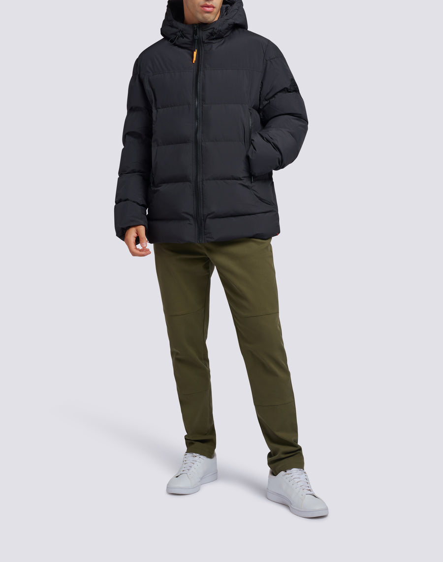 Sundek giacca imbottita 200 gr con cappuccio m996jkrs100-00400