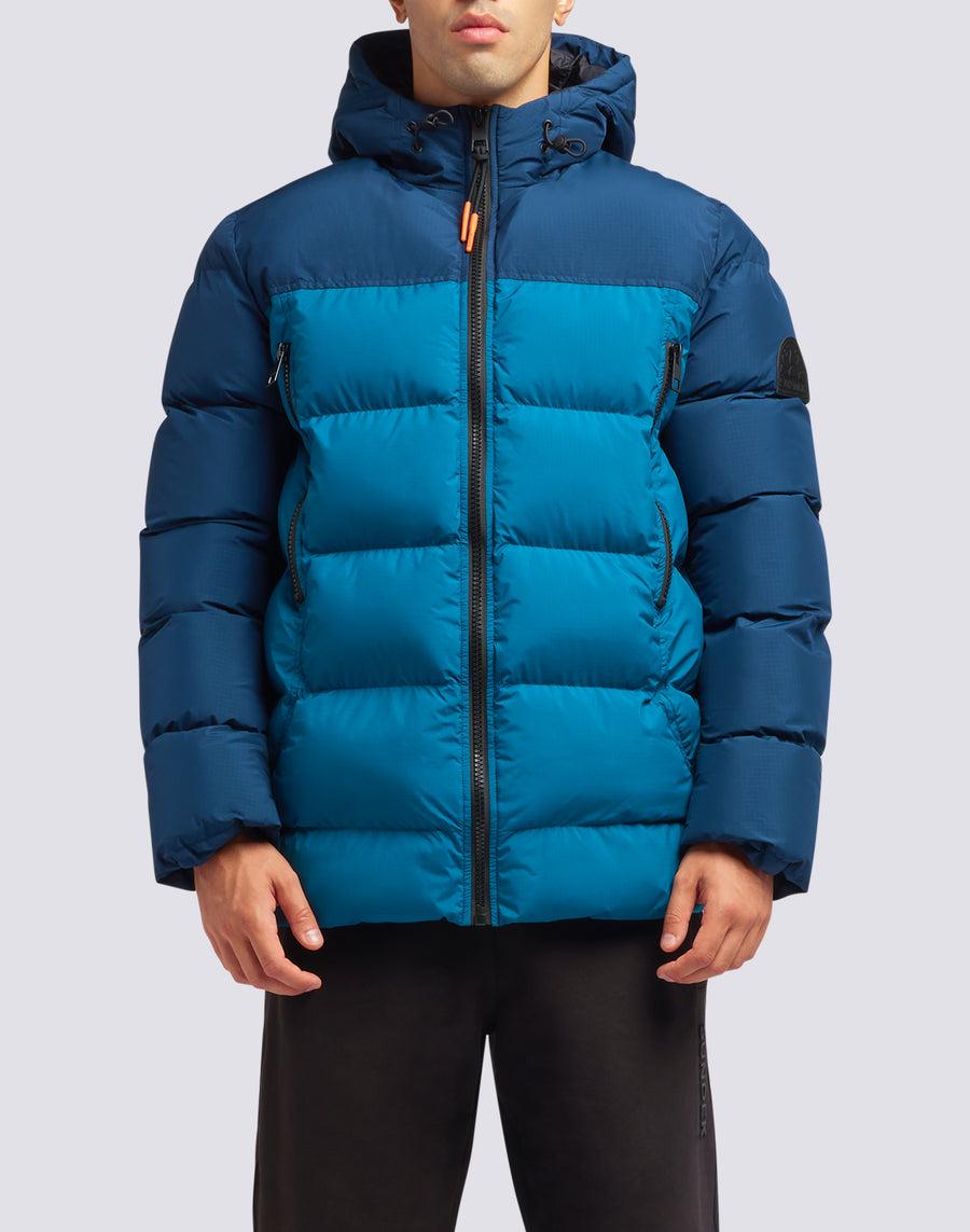 Sundek giacca imbottita 200 gr con cappuccio m996jkrs100-93301