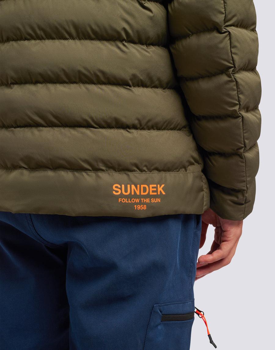 Sundek Giacca Trapuntata Con Cappuccio M998jkdp100-30201