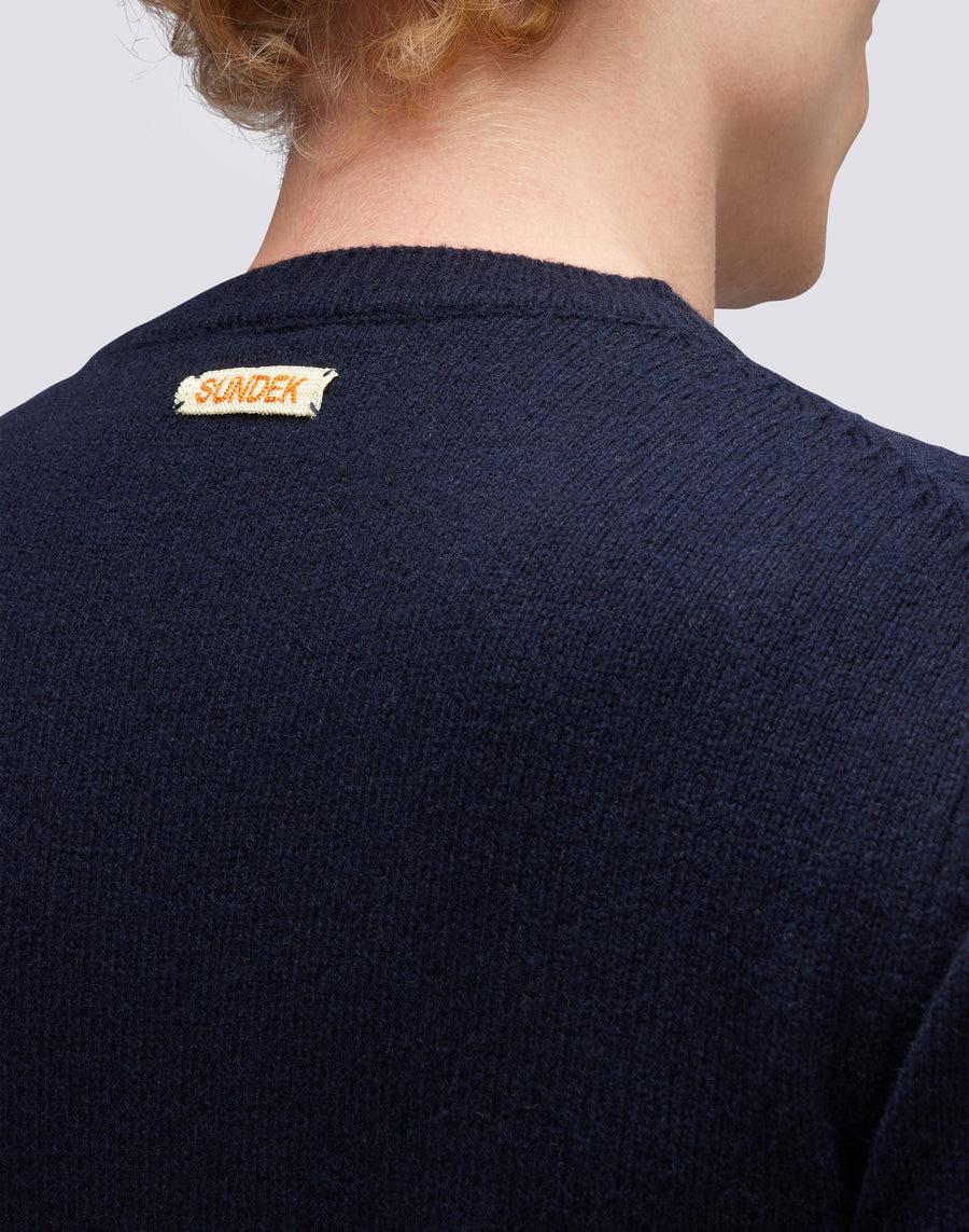 Sundek Maglione A Girocollo Misto Cashmere M352KIWS500-00700