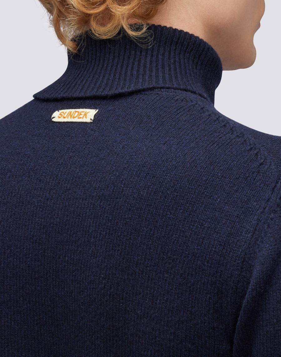 Sundek Maglione A Girocollo Misto Cashmere M353KIWS500-00700