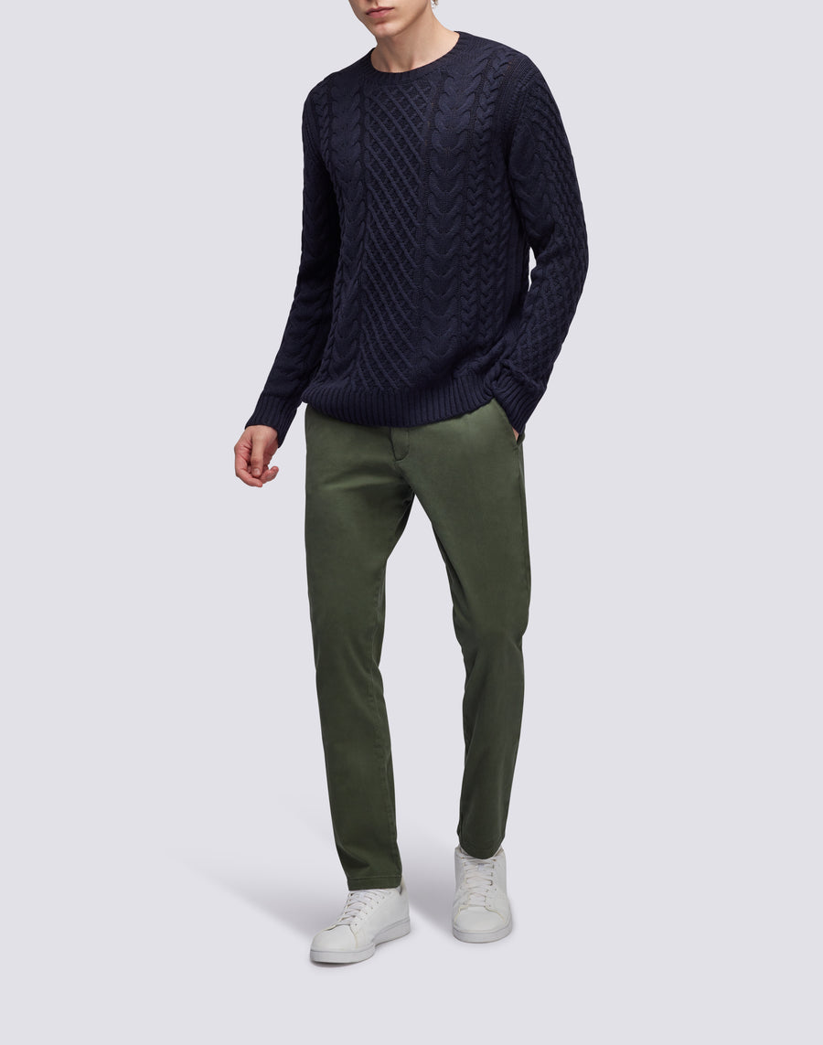 Sundek Maglione A Girocollo Misto Cashmere M354KIWS100-00700