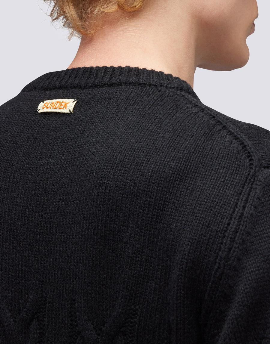 Sundek Maglione A Girocollo Misto Cashmere M355KIWS100-00400