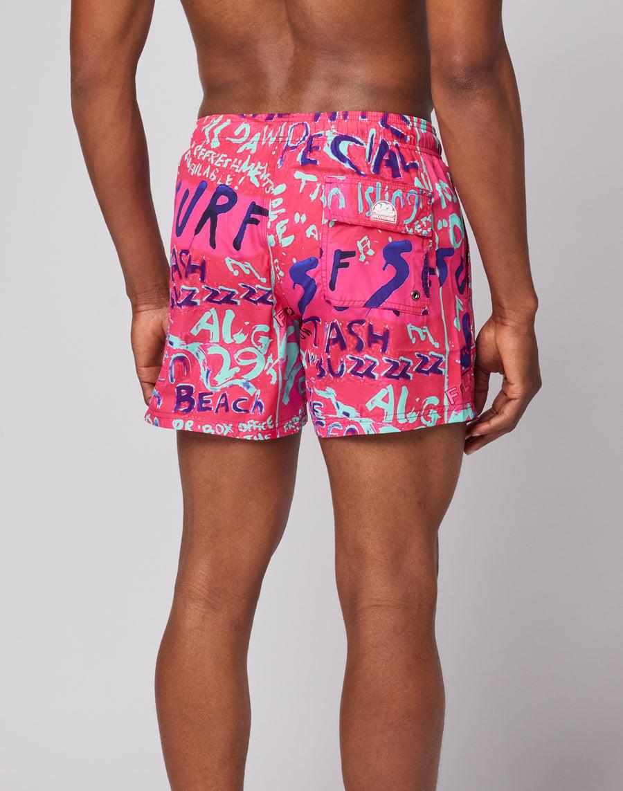 Sundek Manifesto Print Boardshort M633BDRT4MN-692MN