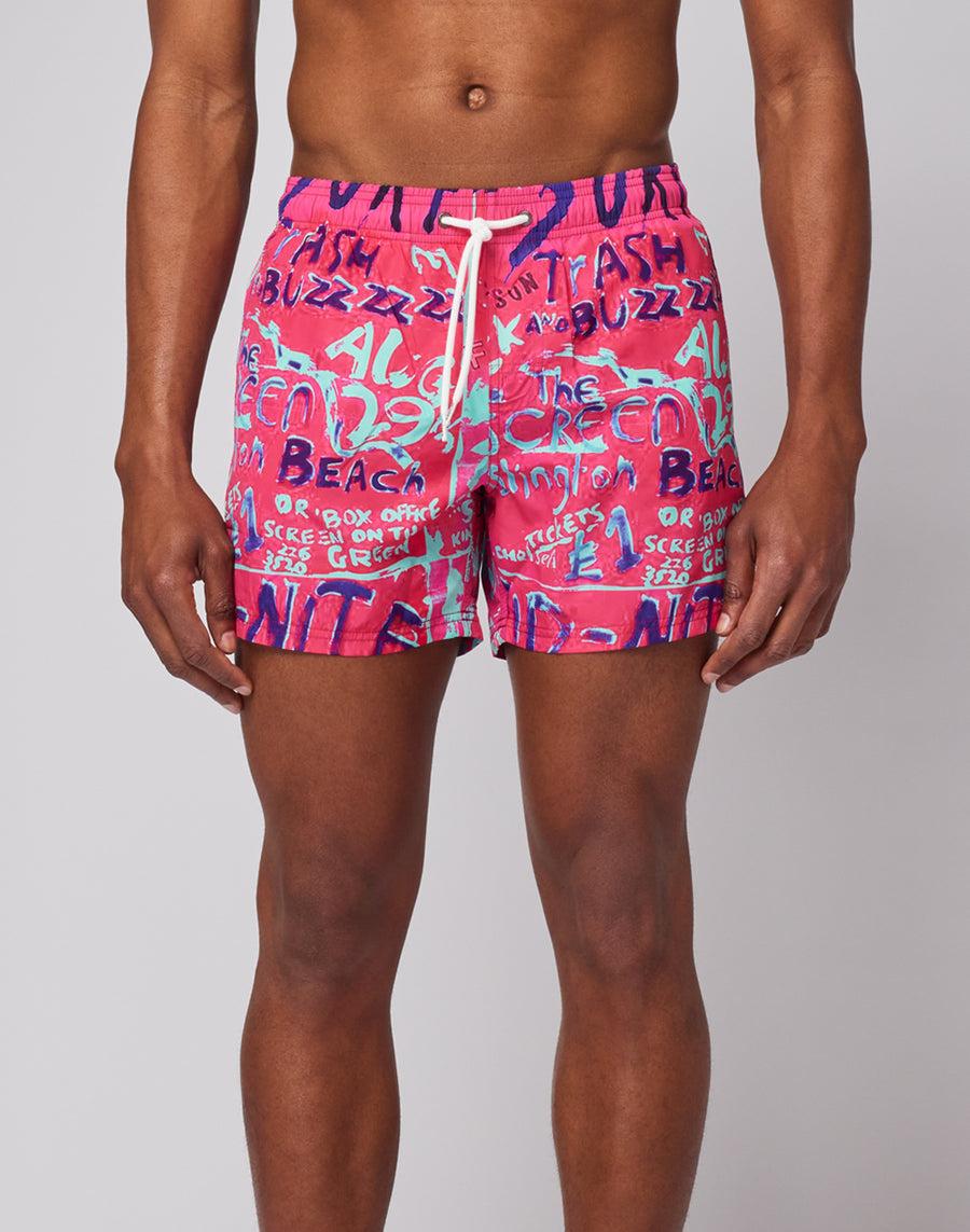 Sundek manifesto print boardshort M633BDRT4MN-692MN